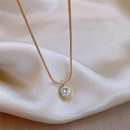 Bauble Cluster Diamond pendant Necklace