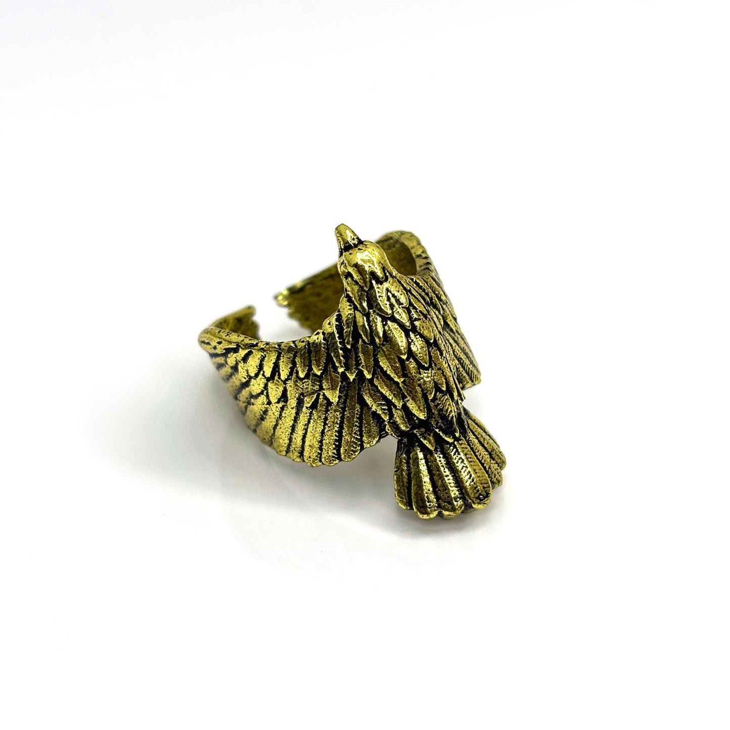 SKY RAPTOR ADJUSTABLE RING (Golden)