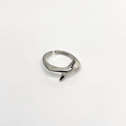 STAR SLASH ADJUSTABLE RING