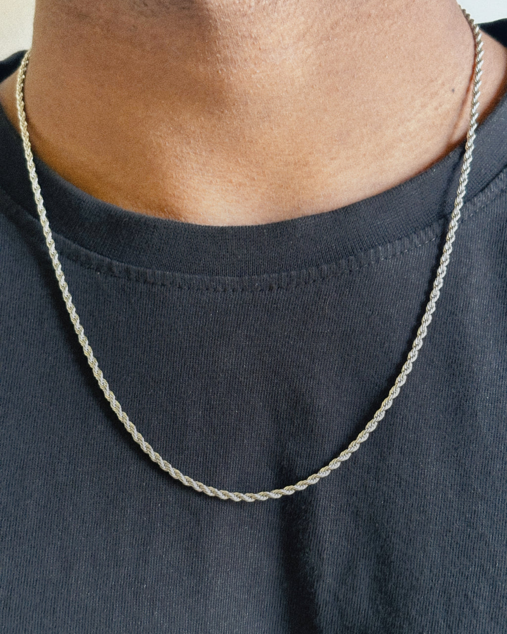2MM ROPE CHAIN (SILVER)