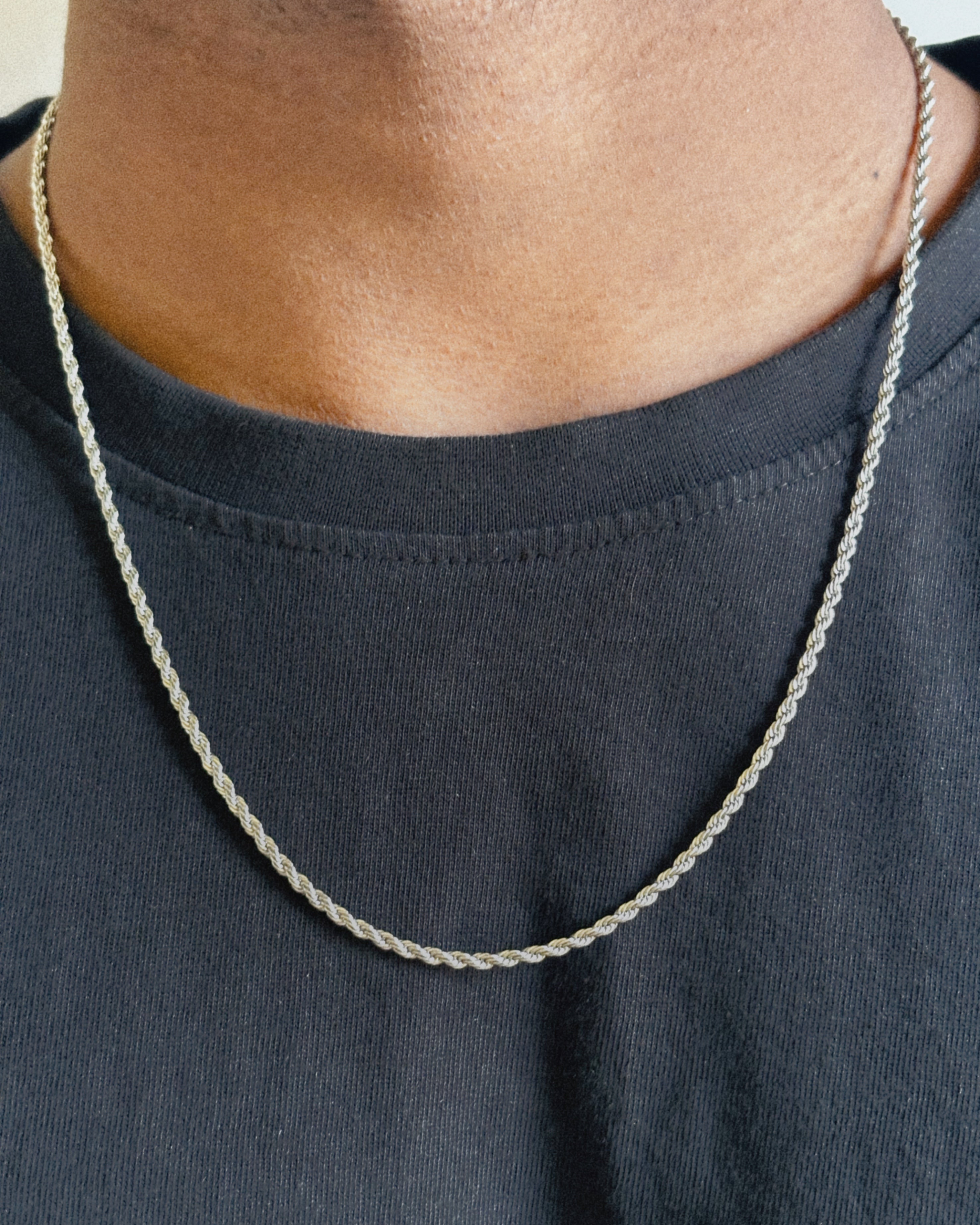 2MM ROPE CHAIN (SILVER)